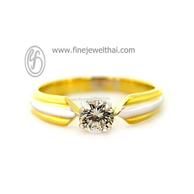 แหวนทอง แหวนเพชร แหวนแต่งงาน แหวนหมั้น - R3010DG