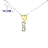 จี้เพชร จี้ทองคำ เพชรแท้  -P1031DG