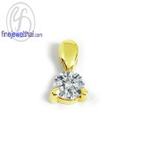 จี้เพชร จี้ทองคำ เพชรแท้  - P1034DG