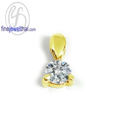 จี้เพชร จี้ทองคำ เพชรแท้  - P1034DG