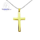 จี้ทองคำ จี้ไม้กางเขน  - P1090G