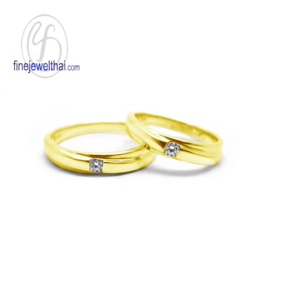 แหวนทองคำ แหวนคู่ แหวนเพชร แหวนแต่งงาน แหวนหมั้น-RC1248DG