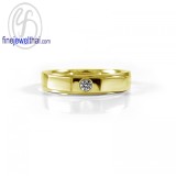 แหวนทอง แหวนเพชร แหวนแต่งงาน แหวนหมั้น-R1253DG