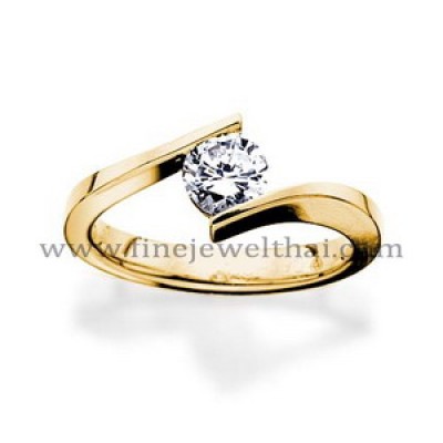 แหวนทอง แหวนเพชร แหวนแต่งงาน แหวนหมั้น-RS007DG