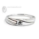 แหวนพาลาเดียม แหวนเพชร แหวนแต่งงาน แหวนหมั้น - R1205DPD