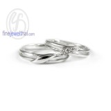 แหวนพาลาเดียม แหวนเพชร แหวนแต่งงาน แหวนหมั้น - RC1246DPD