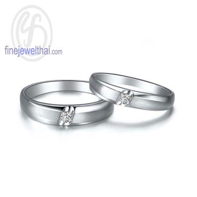 แหวนพาลาเดียม แหวนเพชร แหวนแต่งงาน แหวนหมั้น - RC1247DPDm