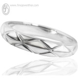 แหวนแพลทินัม แหวนหมั้นเพชร แหวนแต่งงาน -R1195PT