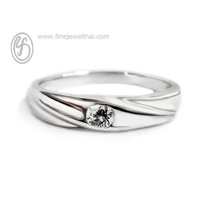 แหวนเพชร แหวนแพลทินัม แหวนหมั้นเพชร แหวนแต่งงาน - R1206DPT
