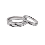 แหวนแพลทินัม แหวนเพชร แหวนแต่งงาน แหวนหมั้น-R1277_78DPT