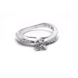 แหวนแพลทินัม แหวนเพชร แหวนหมั้น แหวนแต่งงาน  - R1282DPT