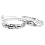 แหวนแพลทินัม แหวนคู่ แหวนแต่งงาน แหวนหมั้น - RC1195PT