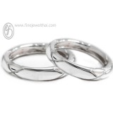 แหวนแพลทินัม แหวนคู่ แหวนแต่งงาน แหวนหมั้น - RC1204PT