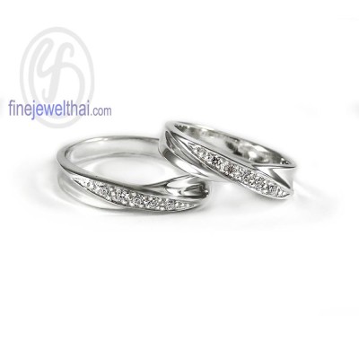 แหวนแพลทินัม แหวนเพชร แหวนแต่งงาน แหวนหมั้น-RC1244DPT