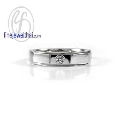 แหวนเพชร แหวนแพลทินัม แหวนหมั้นเพชร แหวนแต่งงาน -R1253DPT