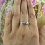 แหวนเพชร แหวนแพลทินัม แหวนหมั้นเพชร แหวนแต่งงาน -R1259DPT