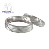 แหวนแพลทินัม แหวนคู่ แหวนแต่งงาน แหวนหมั้น - R1277_78PTm