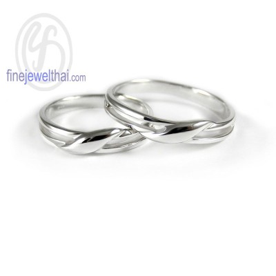 แหวนแพลทินัม แหวนคู่ แหวนแต่งงาน แหวนหมั้น - RC1246PT