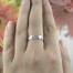 แหวนแพลทินัม แหวนหมั้นเพชร แหวนแต่งงาน -R1280PT